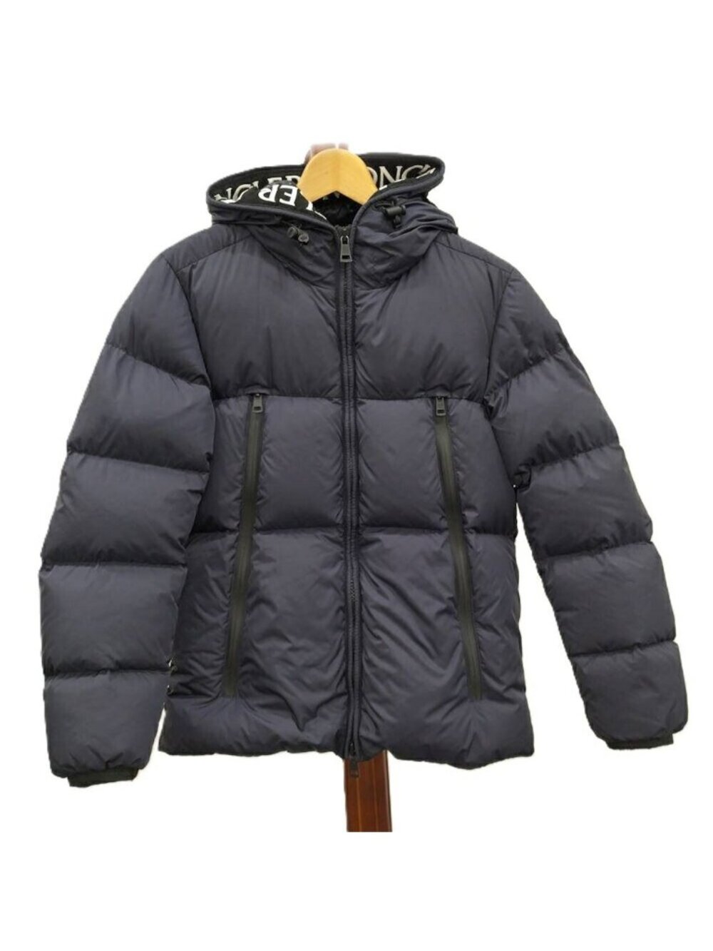 Moncler Down Jacket Nylon Navy